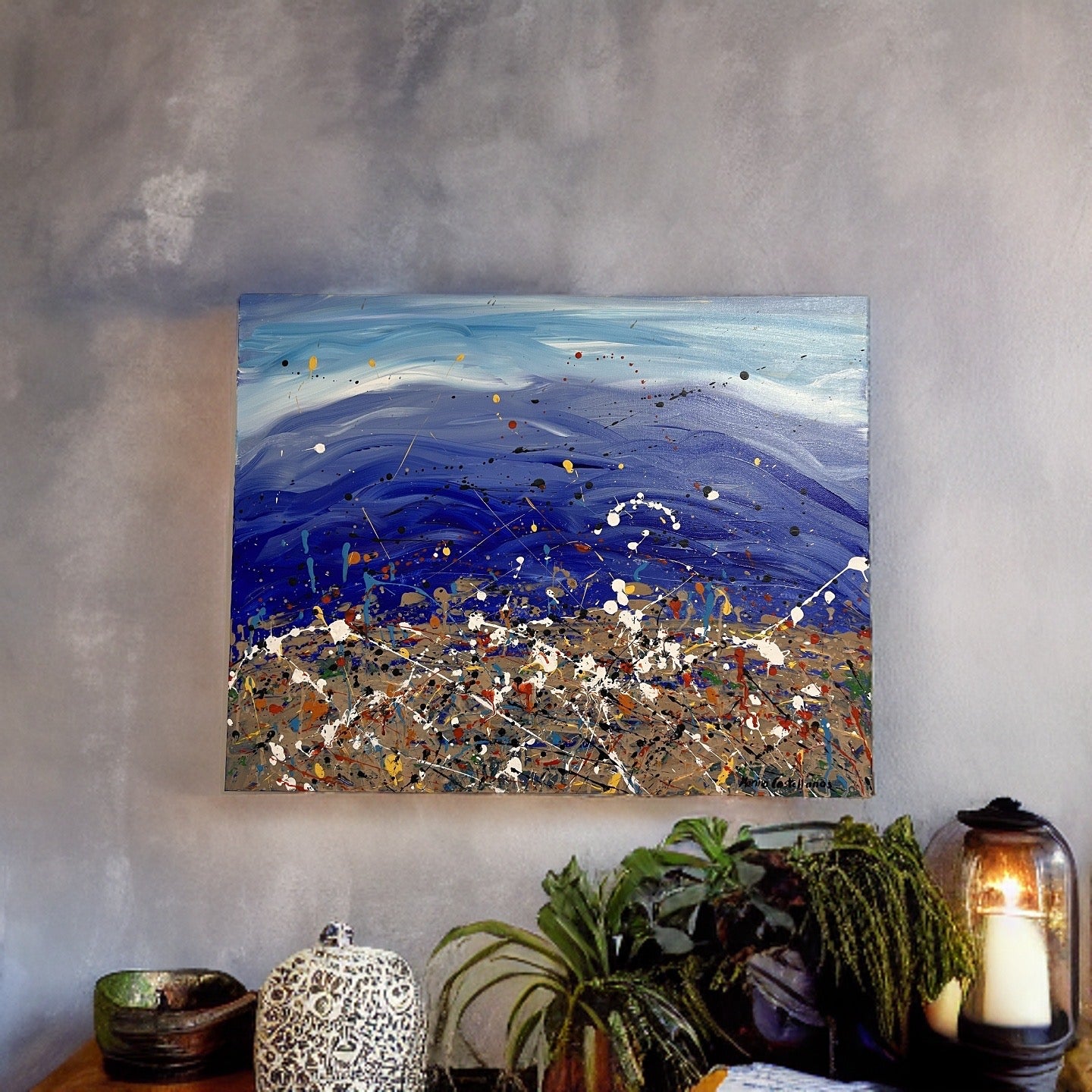 “Ocean” Painting